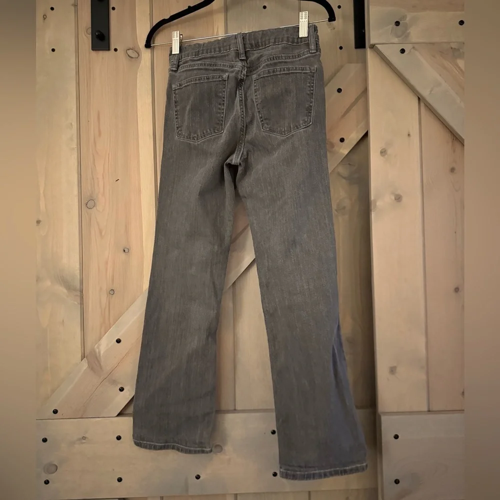 Old Navy Boys Size 12 Straight Leg Jeans in Gray